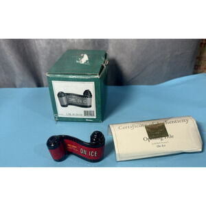 WDCC Walt Disney Classics Collection Presents Mickey Mouse On Ice Film Roll